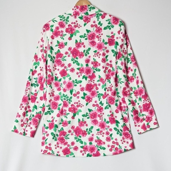 For Love & Lemons Tanner Blazer- Carnation - Picture 2 of 10